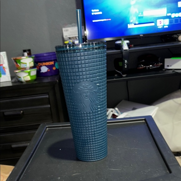 Starbucks Teal Textured Tumbler - Picture 2 of 3